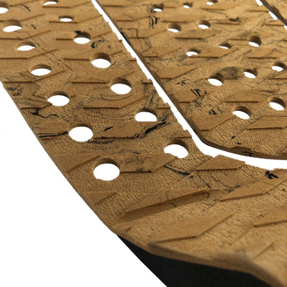 EVA Surfboard Traction Pad - 3-Piece Deck Grip with Tail Kick