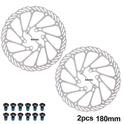 ZTTO Bicycle Brake Rotor 120 140 160 180 203mm 6 in Stainless Steel Hydraulic Brake Rotor MTB Road Bike Disc Brake With T25 Bolt