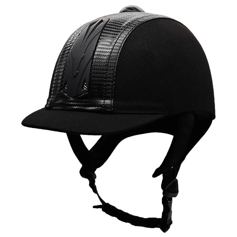 CE Certified Equestrian Riding Helmet - Breathable ABS+EPS Safety Half Cover for Men, Women & Children - Universal Fit 48-60cm