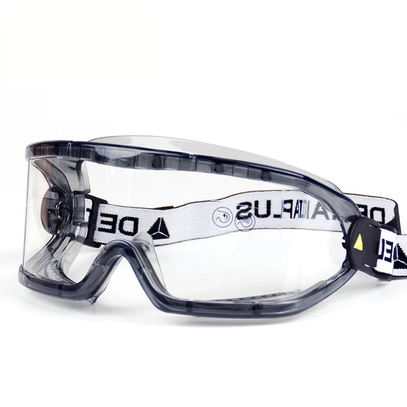 Large Field Safety Goggles UV Protection Anti-Fog Windproof Riding Glasses Anti-Splash Anti-Shock for Welding Polishing Sports