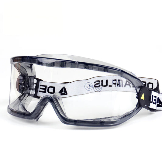 Large Field Safety Goggles UV Protection Anti-Fog Windproof Riding Glasses Anti-Splash Anti-Shock for Welding Polishing Sports