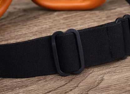 Retro Motorcycle Goggles - Windproof Folding Helmet Sunglasses with Leather Trim