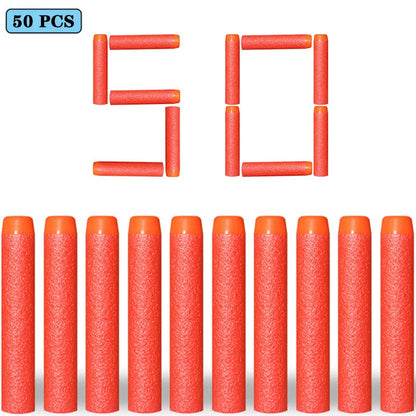 Soft EVA Foam Darts 7.2cm - 100 Pack Refill Bullets for Toy Blasters