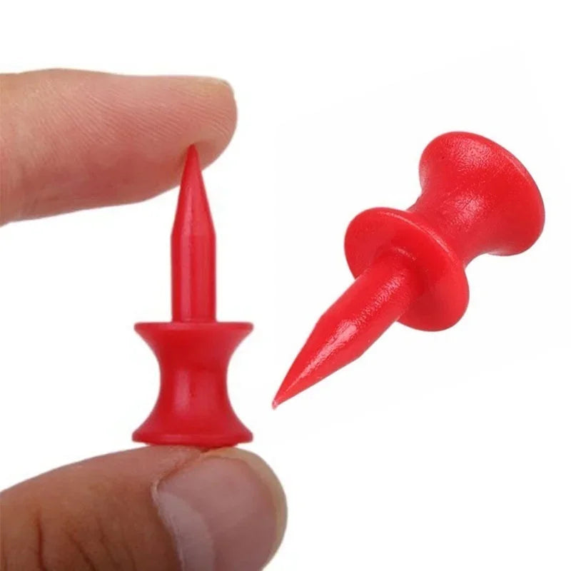 Premium Plastic Golf Tees - 50 Pack, 30mm Height