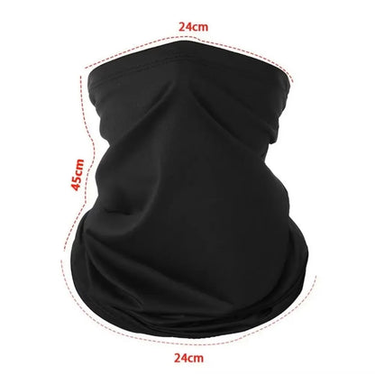 Multifunctional Outdoor Face Mask - Seamless Balaclava Neck Warmer for Cycling, Motorcycle, Fishing - Windproof & Sun Protection Bandana Buff