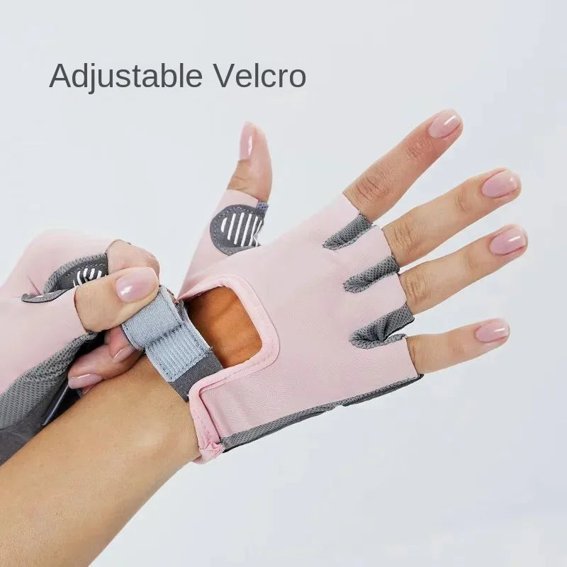 Premium Fitness Training Gloves - Slip-Resistant Weight Lifting Gloves for Men & Women - Gym Bodybuilding Exercise Yoga Gloves (1 Pair)