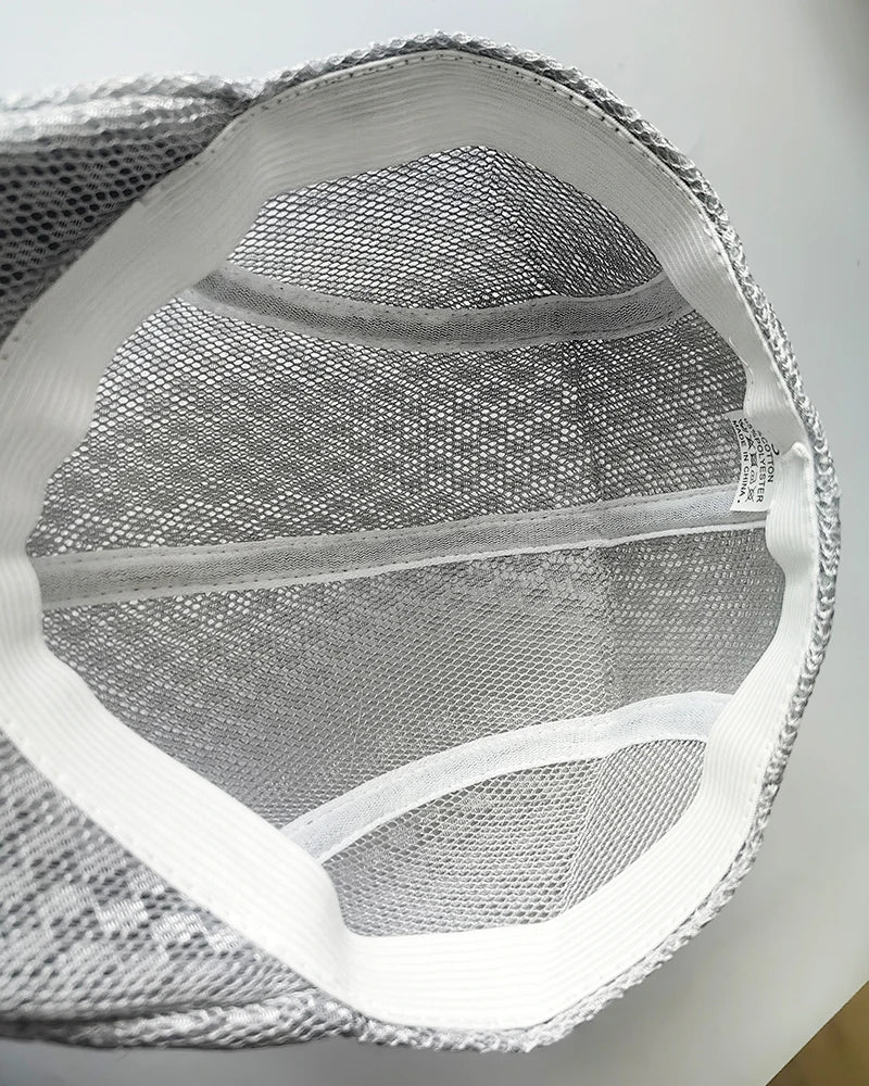 Breathable Mesh Beret Cap - Adjustable Newsboy Style Flat Hat for Men & Women - Summer Casual