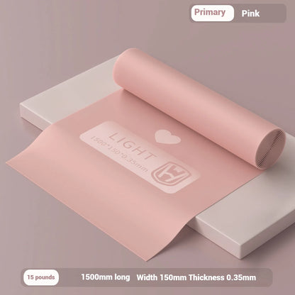 WOSWEIR Yoga Stretching Resistance Strap - Home Fitness & Latin Dance Stretch Band for Beginners