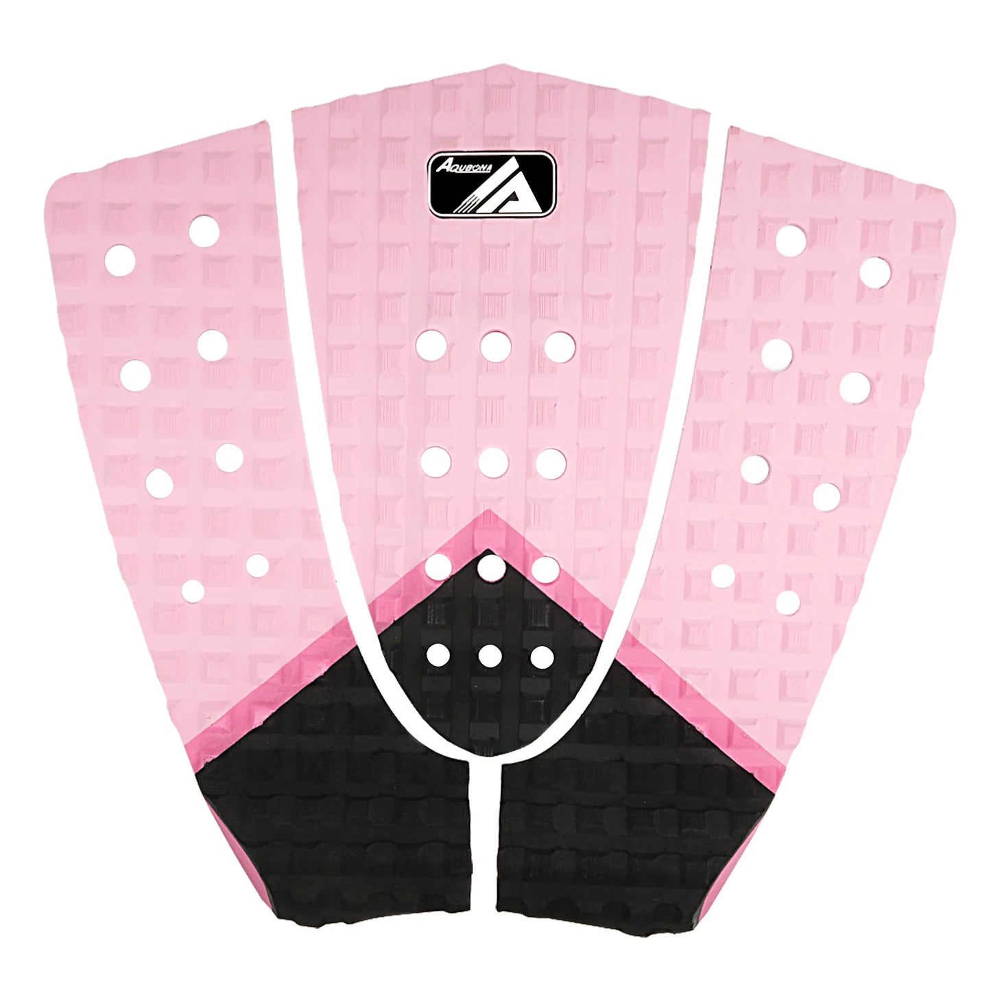 EVA Surfboard Traction Pad - 3-Piece Deck Grip with Tail Kick