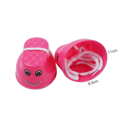 Children's Balance Training Walker Stilts - 1 Pair Plastic Outdoor Sports Toy for Kindergarten