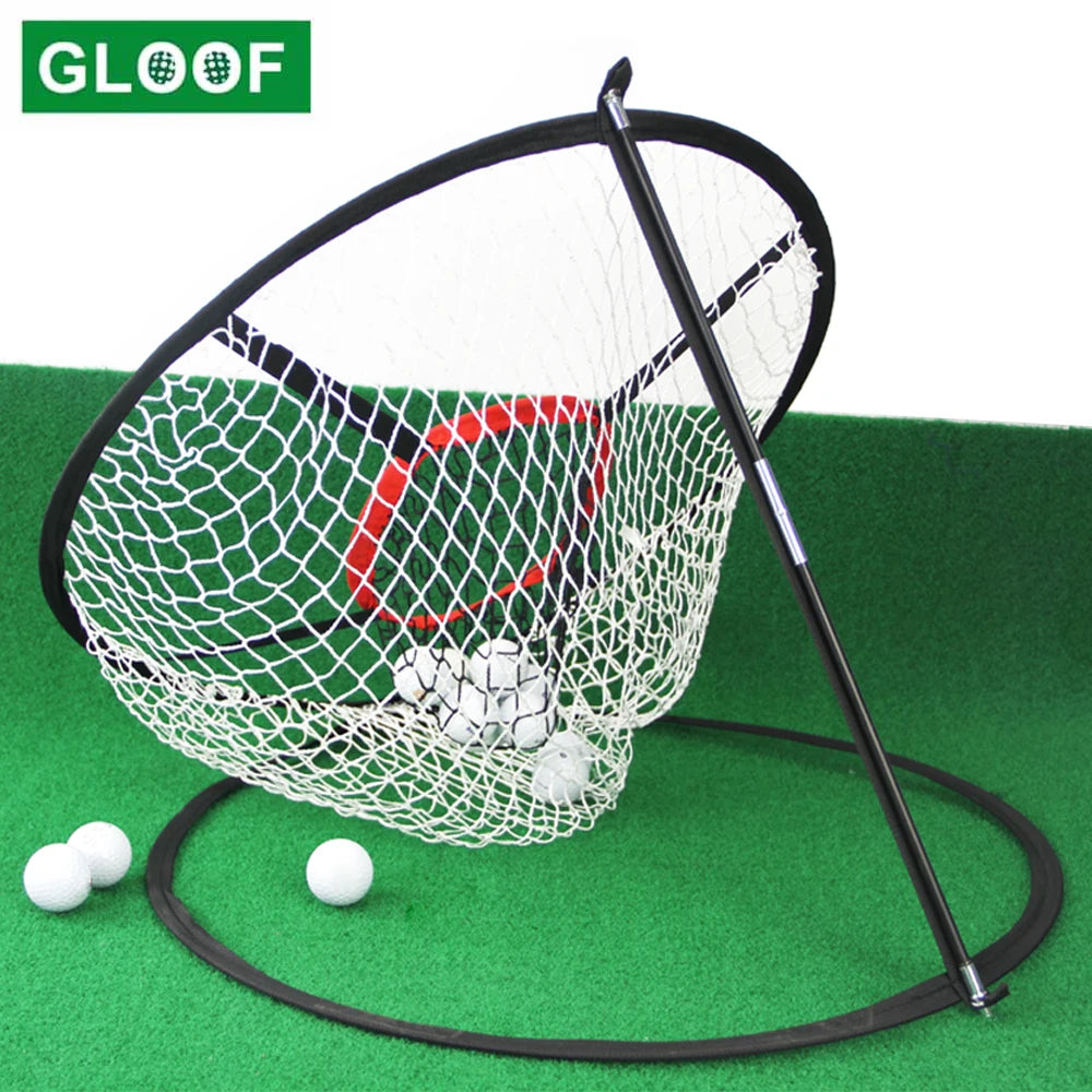 Foldable Golf Chipping Net - Portable Practice Target for Indoor and Outdoor Swing Training