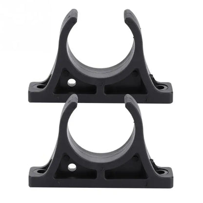 Kayak Paddle Holder Clips Set - 2 Pack Plastic Oar Keeper Clips for Kayak, Canoe, Rowing & Fishing Boat Accessories