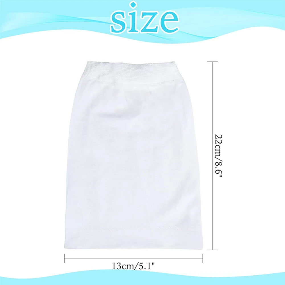 Reusable Nylon Mesh Pool Skimmer Socks - Filter Replacement Savers for Debris & Leaves Collection - Compatible with In-Ground & Above Ground Pools