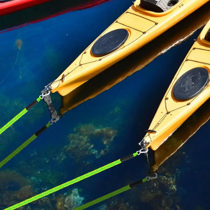 Marine Bungee Dock Lines - Universal Mooring Rope for Boats, Kayaks, Jet Skis, Pontoons & Watercraft