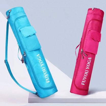 Gym Outdoor Large Capacity Waterproof Sports Bag Multifunction Pocket Yoga Mat Bag Carrier Knapsack Fitness Bag Yoga Mat Holder