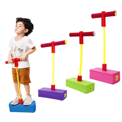 Frog Jumping Balance Toy - Outdoor Exercise Equipment for Kids Growth & Fitness with Sound