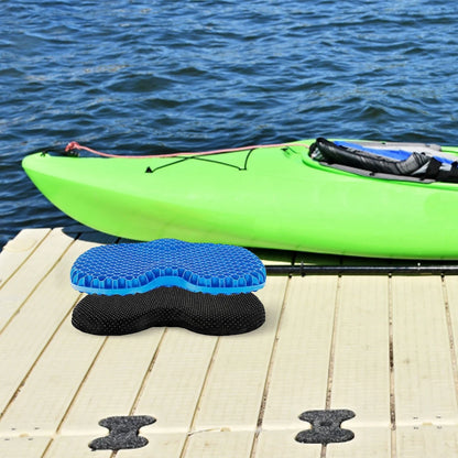Anti-Slip Gel Kayak Seat Cushion - Waterproof Non-Slip Seat Pad for Sit-In Kayaks, Inflatable Kayaks, Canoes, and Boats