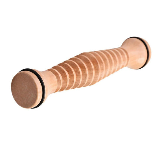 Wooden Foot Massage Roller - Acupressure Relief for Plantar Fasciitis & Foot Pain