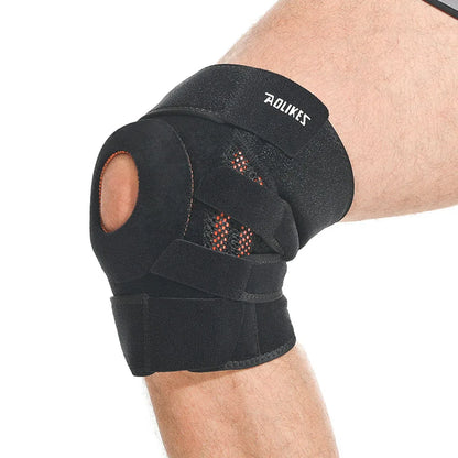 Adjustable Elastic Knee Support Brace - Patella Protection for Basketball, Soccer, Running, Cycling & Fitness (1 Piece)