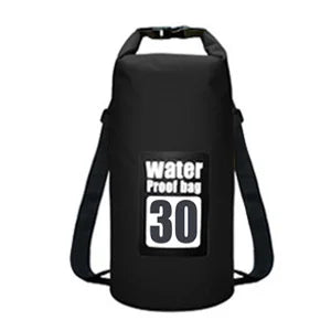 Waterproof Dry Bag Set - 5L/10L/15L/20L/30L PVC Storage Sacks for Kayaking, Canoeing, Rafting & Swimming Adventures