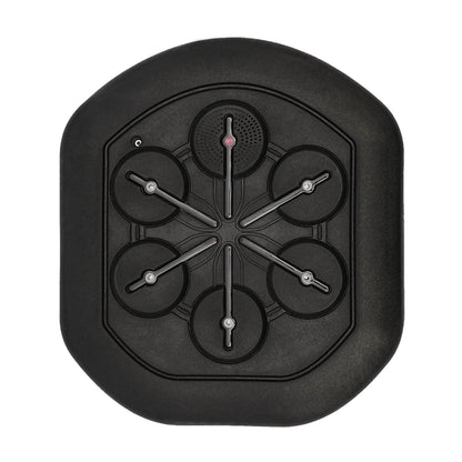 Smart Music Boxing Training Machine - Wall-Mount Bluetooth Punch Trainer with LED Light & Gloves for Home Gym