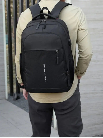 Large Capacity Backpack - Simple Fashion Travel Computer Bag for Men Women Students