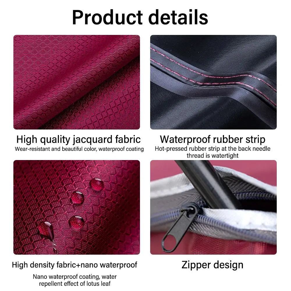 Motorcycle Dashboard Cover - Universal Waterproof Dustproof Sun Protection for Electric Bikes and Motorcycles