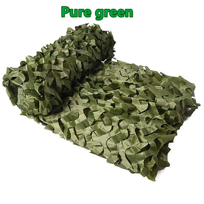 210D Oxford Military Camouflage Netting - Garden Gazebo Sun Shelter Net for Hunting & Outdoor Use