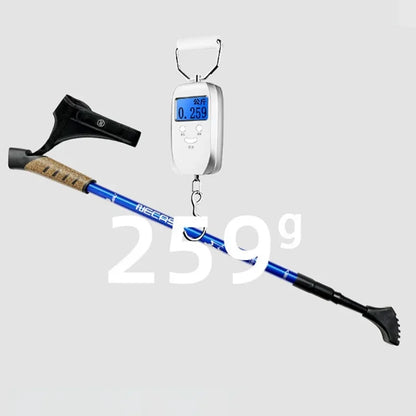 Nordic Walking Poles Set - 2PCS Telescopic Trekking Poles - 7075 Aluminum Alloy Hiking Sticks