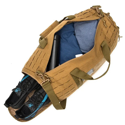 40L Tactical Duffel Bag - Multi-Sport Gym and Travel Bag with MOLLE System