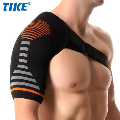Compression Shoulder Brace - Adjustable Support for Rotator Cuff, Tendonitis, Dislocation & Shoulder Injuries (Men & Women)
