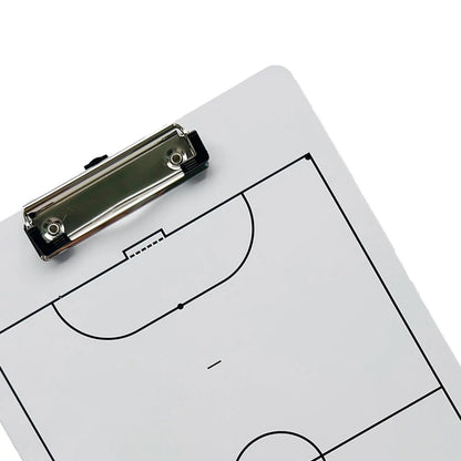 Volleyball Tactic Coaching Board - 35cm x 22cm Portable Strategy Clipboard for Volleyball, Handball & Futsal