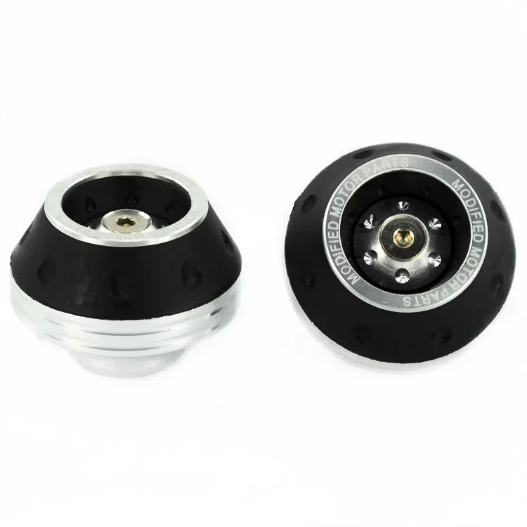 Motorcycle Front Fork Crash Protectors - 2/4Pcs Universal Alloy Wheel Protection Slider Cups for Motocross