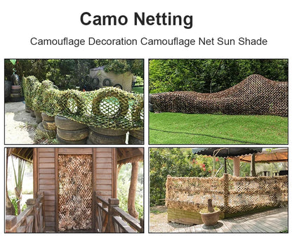 Oxford Polyester Camouflage Netting - 1.5m Wide Camo Net for Hunting, Shooting, Camping & Outdoor Concealment