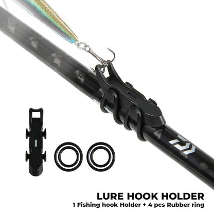 Magnetic Fishing Rod Hook Keeper Set - 1-5 Pieces Lure Bait Holder Safety Accessories for Fishing Pole Tools