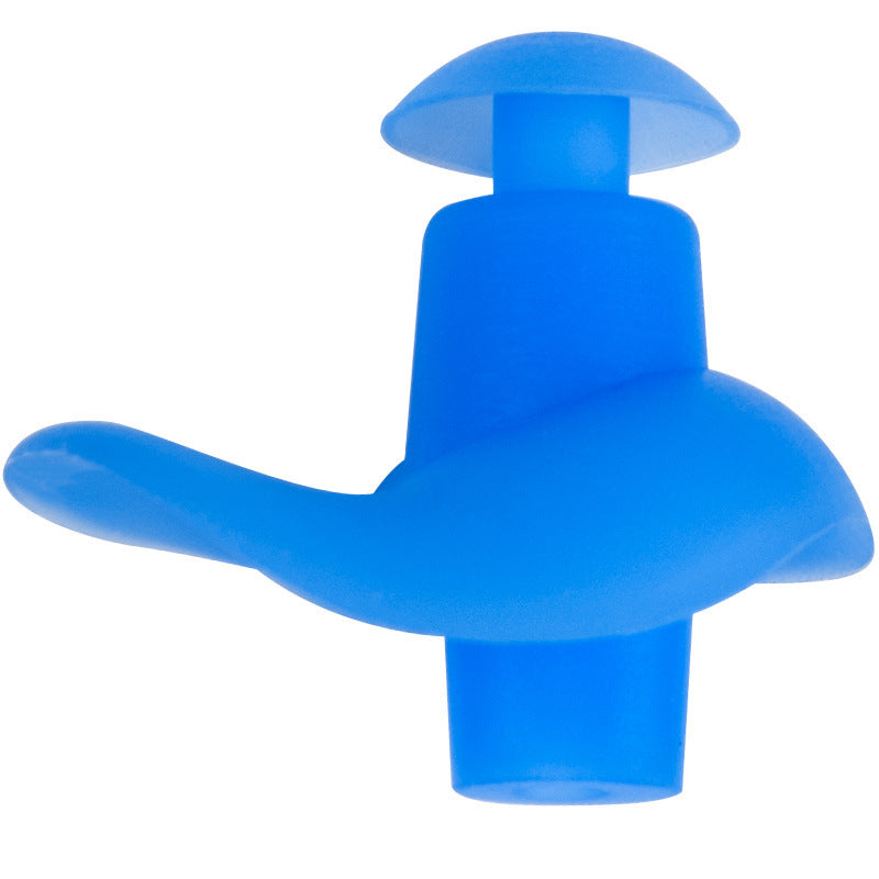 Premium Waterproof Silicone Earplugs - Soft & Durable Swimming Ear Protection with Delicate Texture (1 Pair)