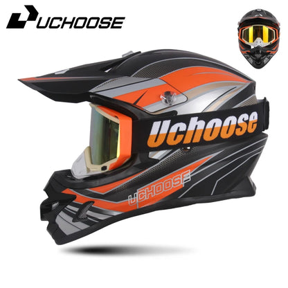 DOT Approved Motocross Helmet - Off-Road Racing Helmet for Men & Women (Downhill, Enduro, Cross)