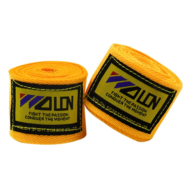 Cotton Boxing Hand Wraps - 2-Pack, Multiple Lengths (1.5M/2M/3M/5M) for MMA, Muay Thai, Kickboxing & Martial Arts Training