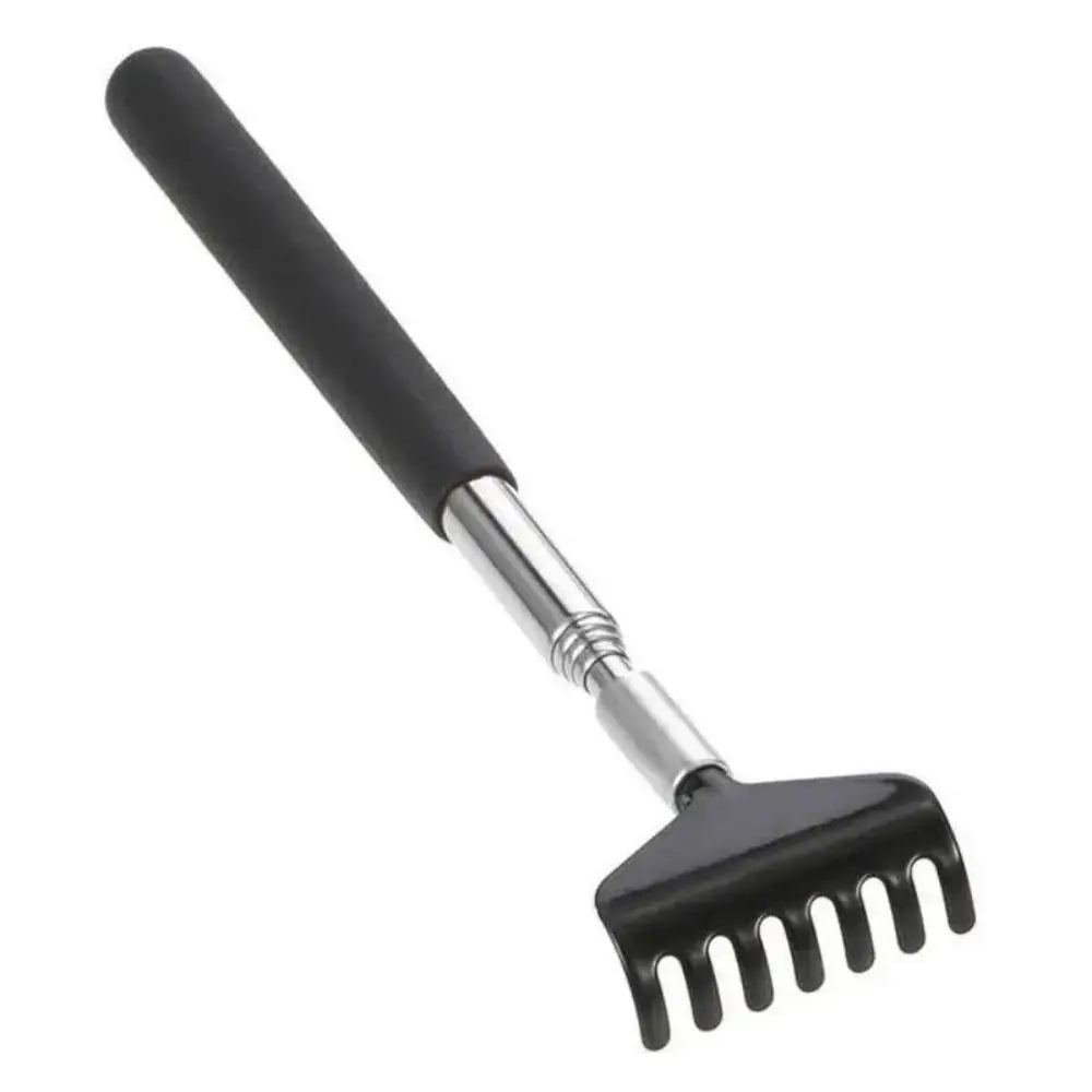Telescopic Stainless Steel Back Scratcher with Carrying Bag