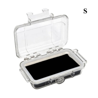 Waterproof Shockproof Camping Storage Box - ABS Plastic Safety Equipment Toolbox with Sealed Protection