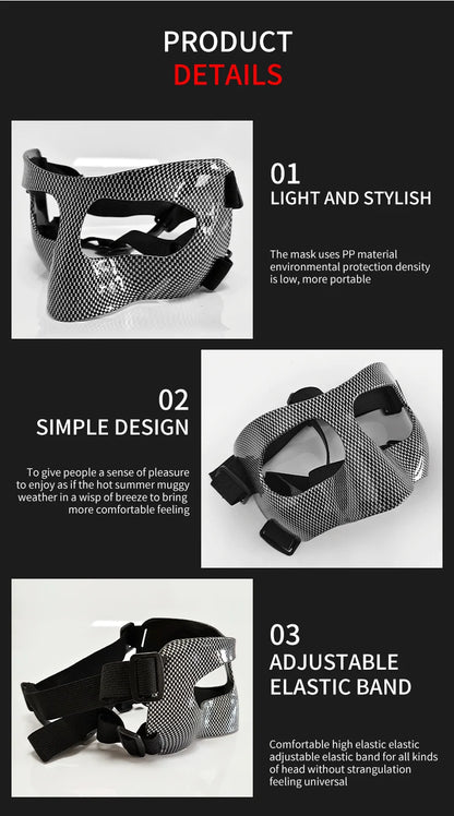 Basketball Face Guard - Protective Nose Shield Mask for Sports Injuries