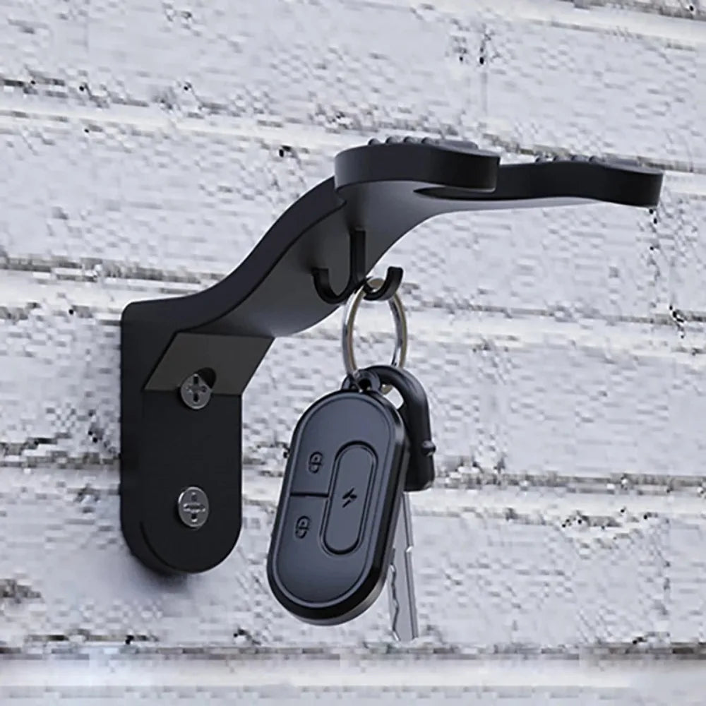 Multipurpose Wall Mount Hooks - Motorcycle Helmet Rack Hanger for Home Kitchen Cabinet Luggage Jacket