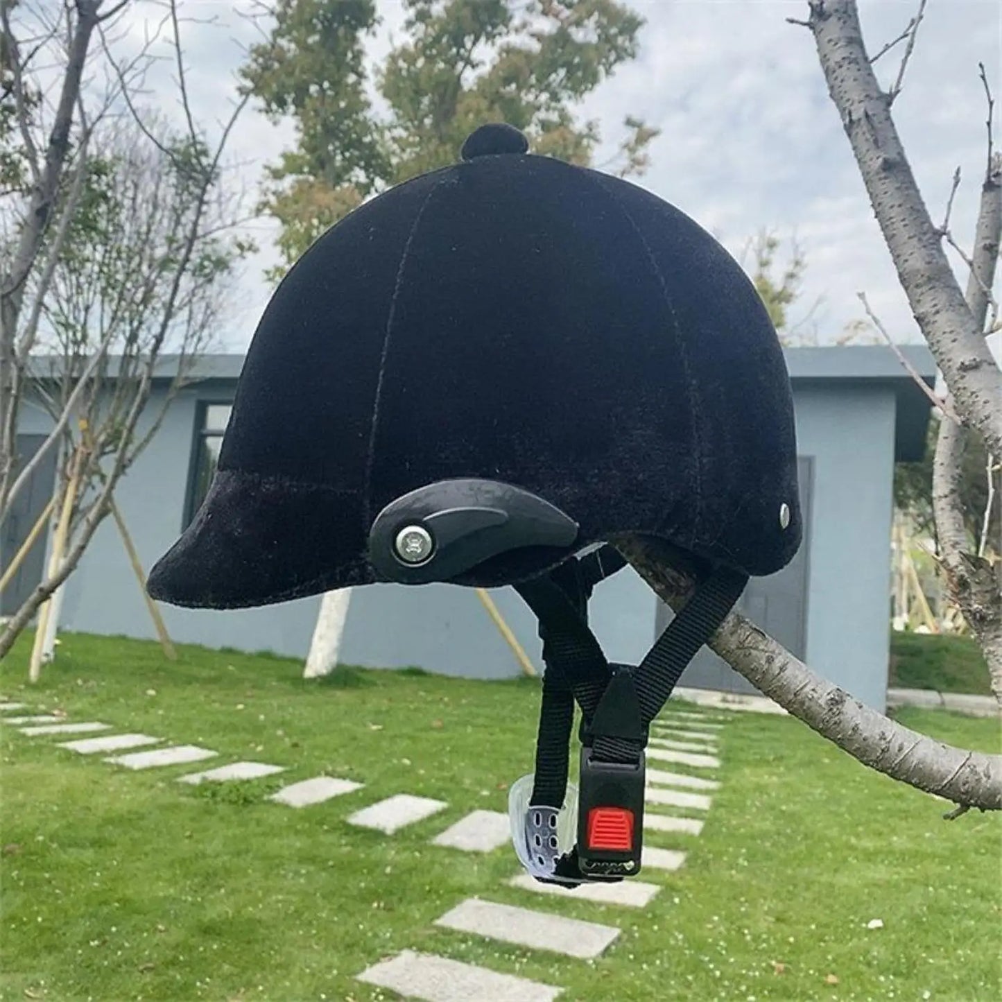 Professional Equestrian Riding Helmet - Adjustable ABS Safety Cap for Horse Riding - Lightweight Protective Gear for Men & Women