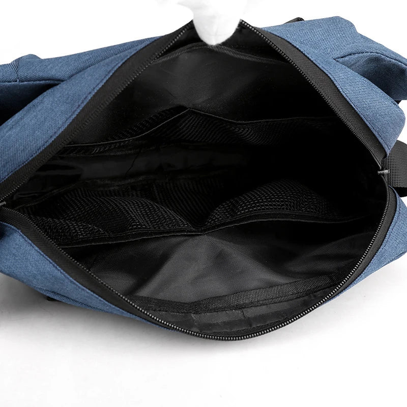 Premium Nylon Waist Pack - Unisex Crossbody Chest Bag for Outdoor & Travel
