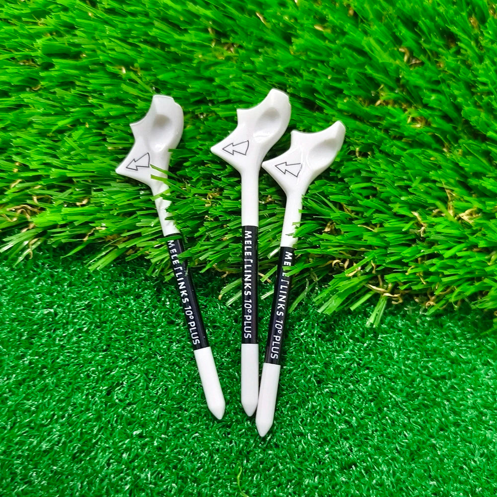 Premium Golf Tees - 10° Diagonal Rhombic Design with Speed Enhancement Technology (Includes Gift Box)