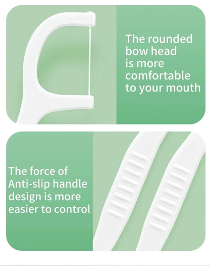 Dental Floss Picks - Oral Care Tools (50/150/300/600/1000 PCS Options)