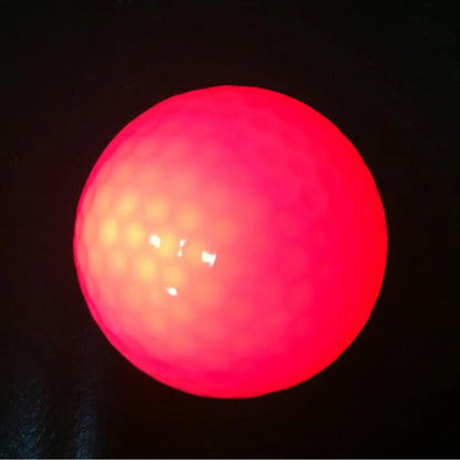 LED Golf Balls - 5 Pack Glow in the Dark Night Training Balls (Blue, Orange, Red, White, Green, Pink)