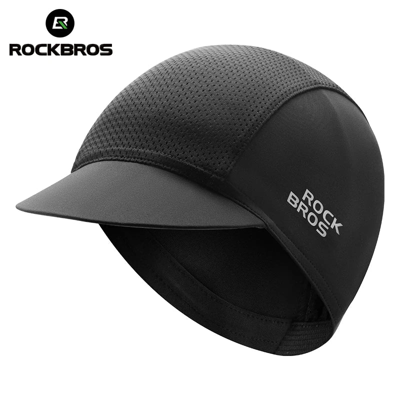 Ultra-Light Mesh Cycling Cap - Breathable Ice Silk Sun Protection Hat - Classic Team Bike Cap