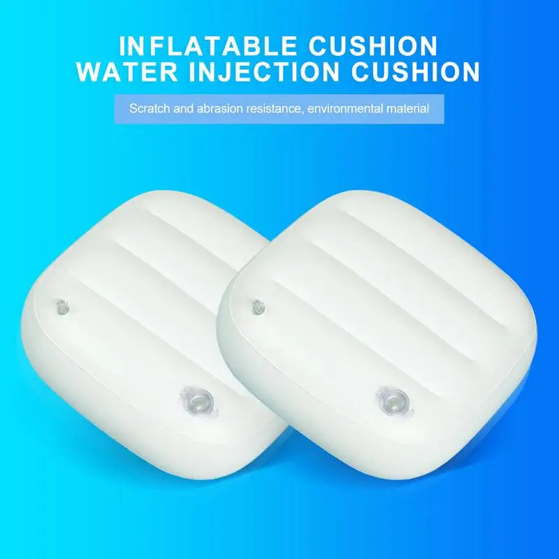 Inflatable Kayak Seat Cushion - Waterproof Air Cushion Mat for Kayaking, Rafting & Water Sports (40×38×16cm)