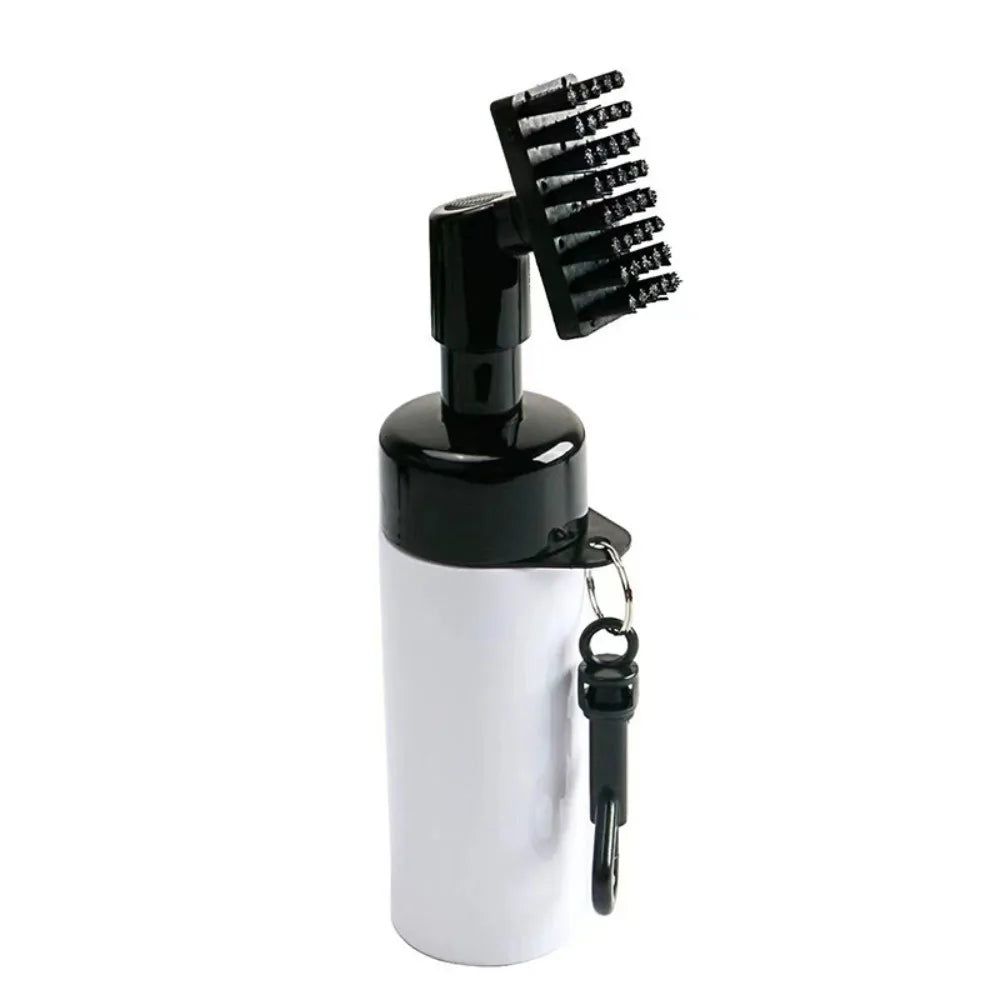 Professional Golf Club Groove Cleaner with Integrated Water Spray System